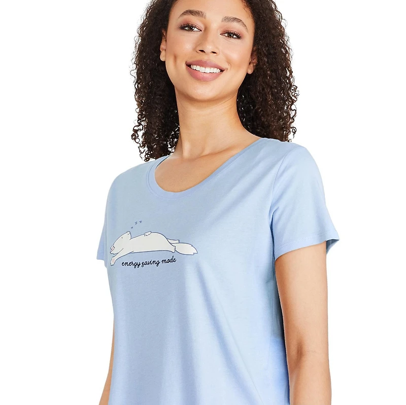 George Women's Scoop Neckline Sleep Tee