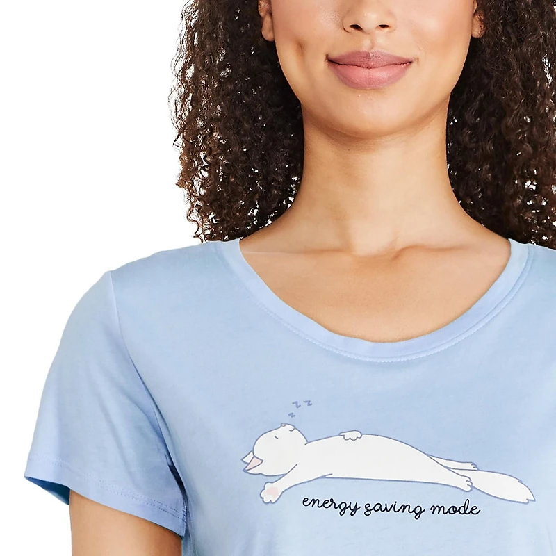 George Women's Scoop Neckline Sleep Tee