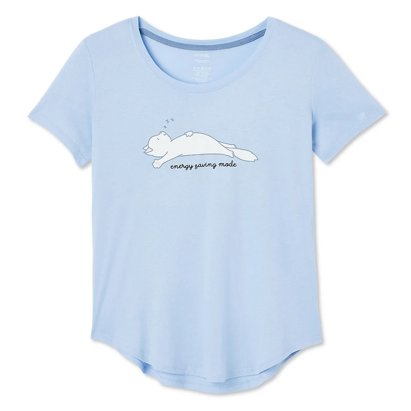 George Women's Scoop Neckline Sleep Tee