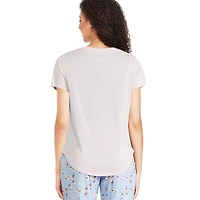 T-shirt de nuit à encolure dégagée George pour femmes