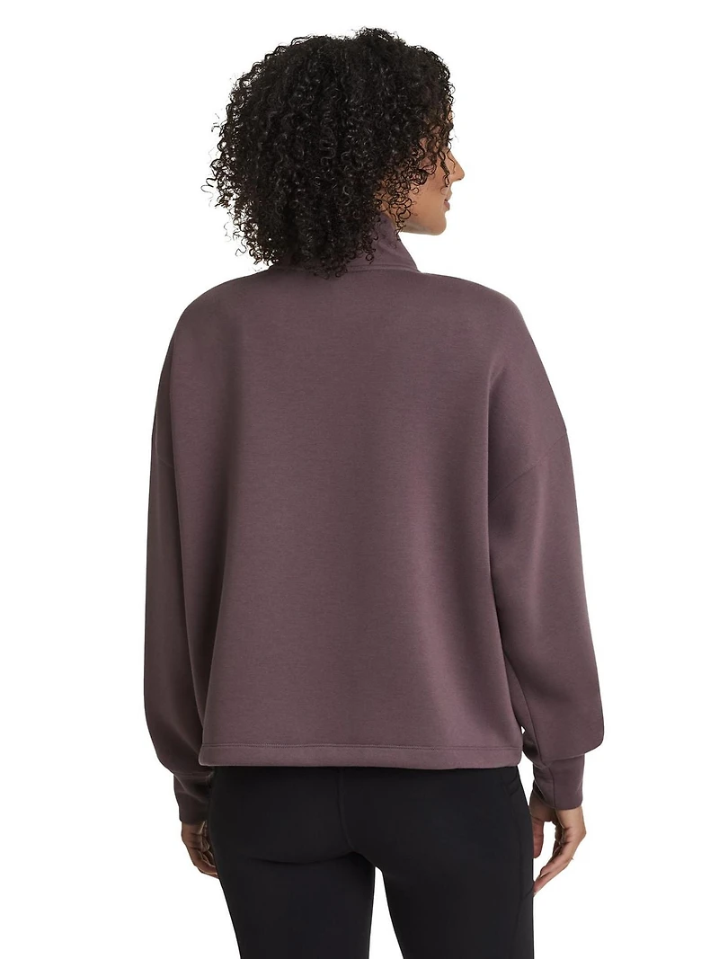 Reebok Pull demi-zip Flow pour femme