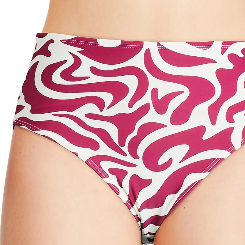 Bas de bain à taille haute George pour femmes