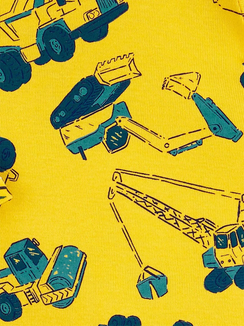 Child of Mine made by Carter's Toddler Boys' 4-piece Pyjama -Truck
