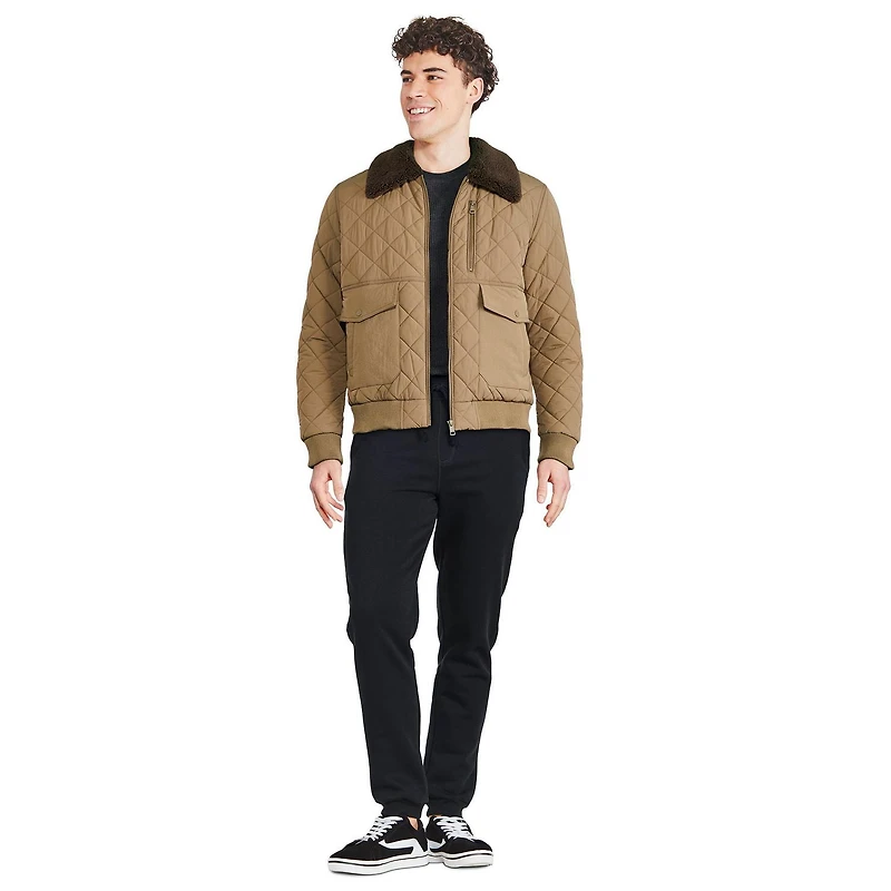 Blouson d’aviateur piqué George pour hommes