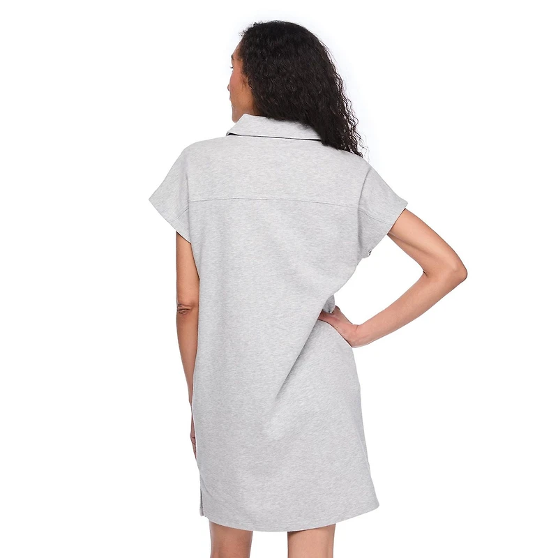 Iyla Women's Athleisure Split Neck Dress