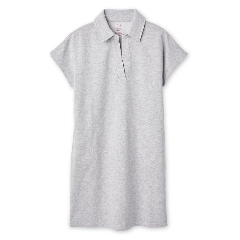 Iyla Women's Athleisure Split Neck Dress