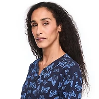 Robe de chambre zippée sur la longueur Iyla pour femmes