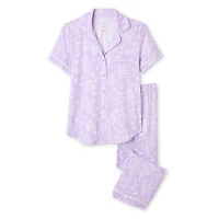 Pyjama 2 pièces avec capri Iyla pour femmes