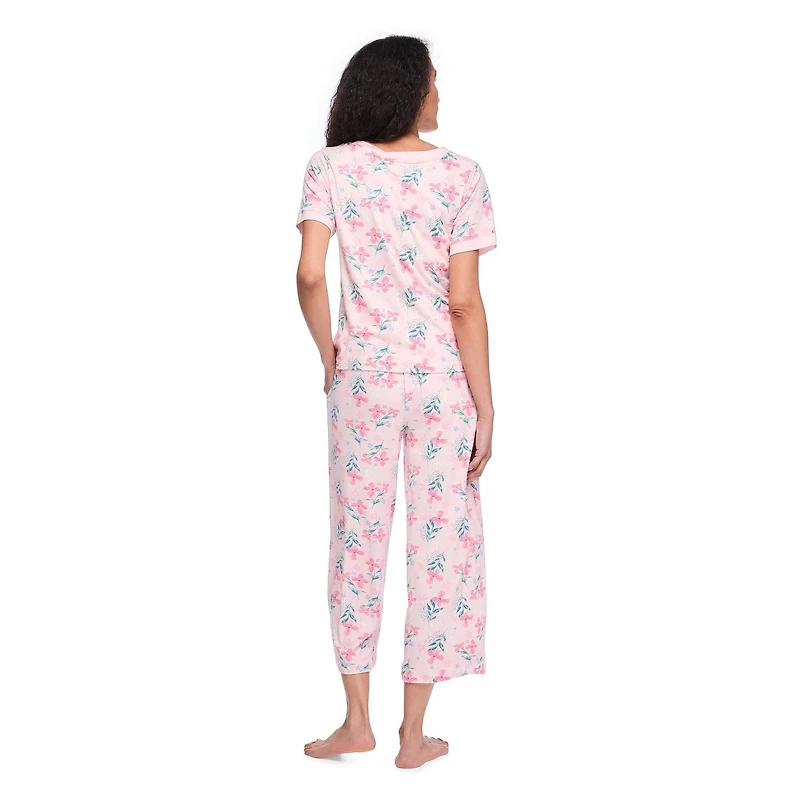 Iyla Women's Two Piece Capri Pajama Set