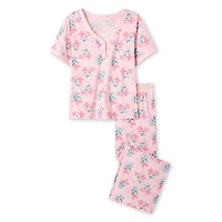 Iyla Women's Two Piece Capri Pajama Set