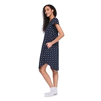 Chemise de nuit imprimée Iyla pour femmes