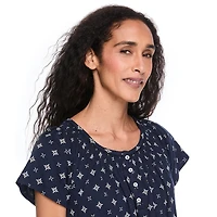Chemise de nuit imprimée Iyla pour femmes