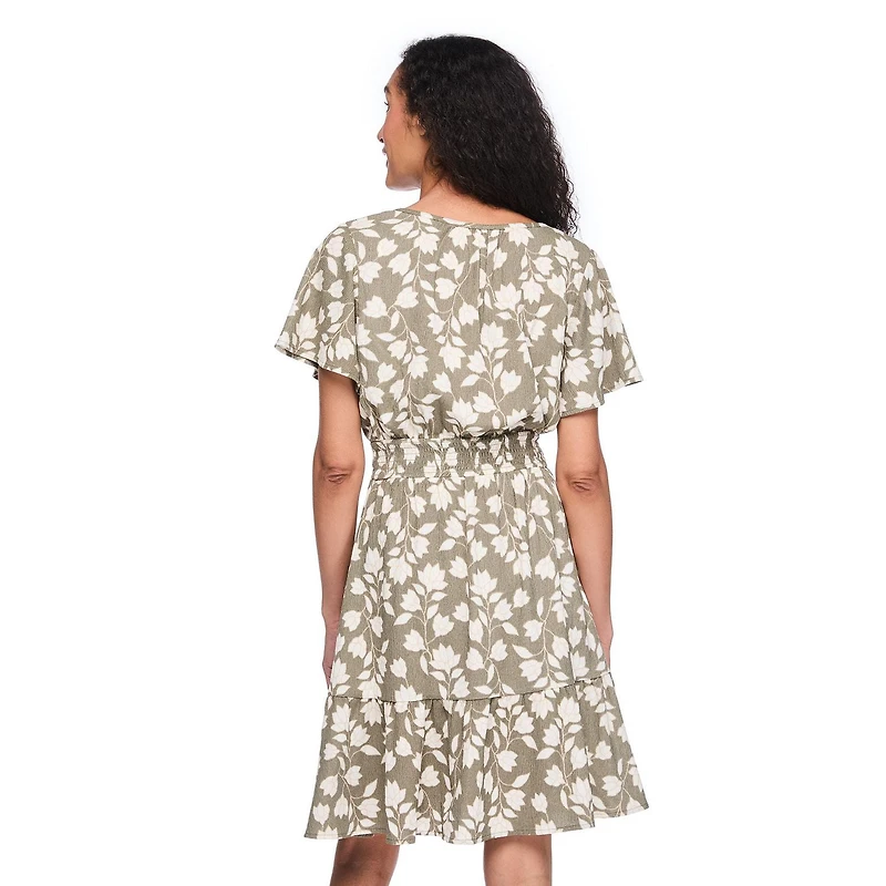 Iyla Women's Smocked Midi Dress