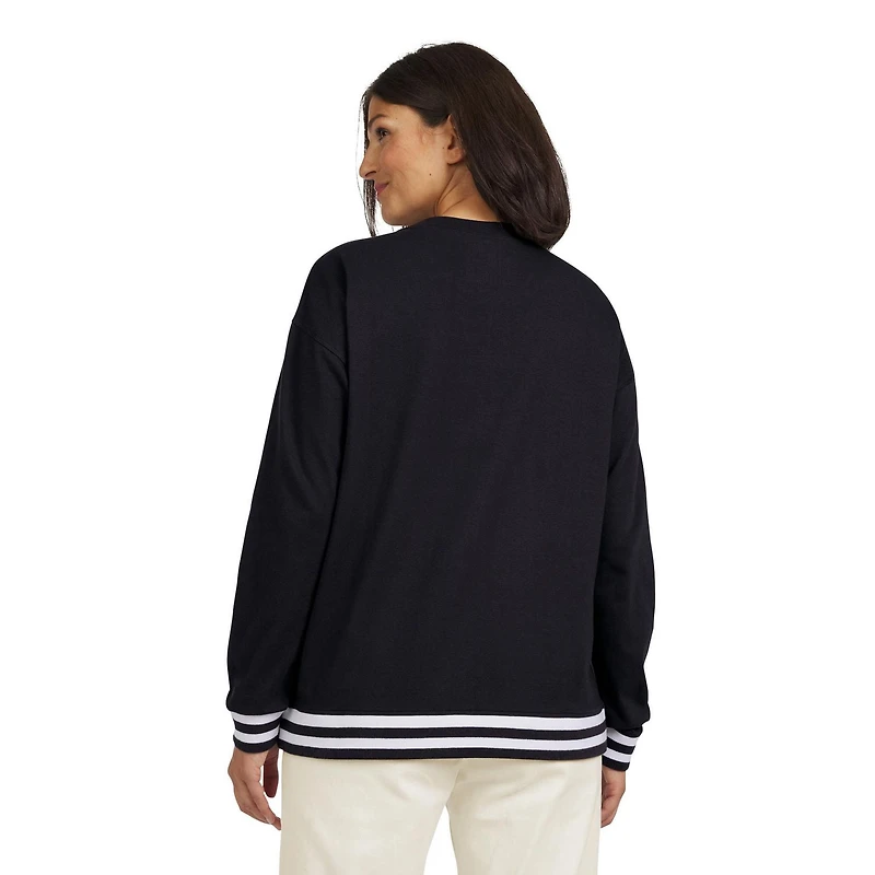 CHAPS PULLOVER TOP