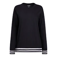 CHAPS PULLOVER TOP
