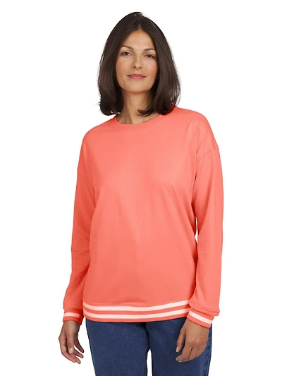 CHAPS PULLOVER TOP, CHAPS PULLOVER TOP