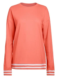 CHAPS PULLOVER TOP, TOP