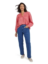 CHAPS L/S BLOUSE