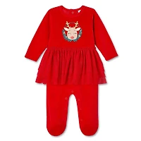 Grenouillère avec tutu George pour bébés filles