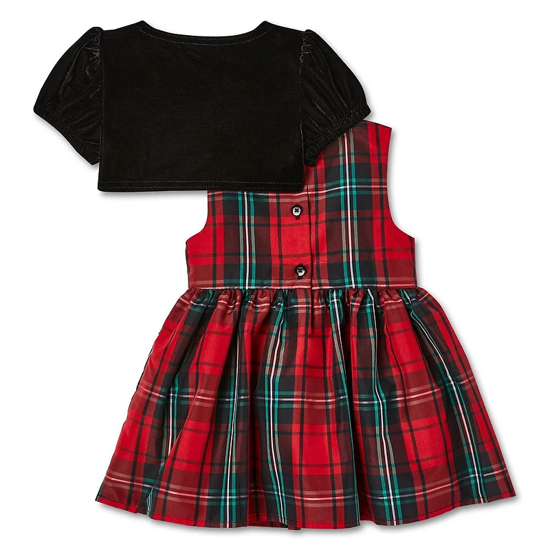 George Baby Girls' Cardigan and Dress 2-Piece Set