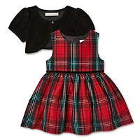 George Baby Girls' Cardigan and Dress 2-Piece Set