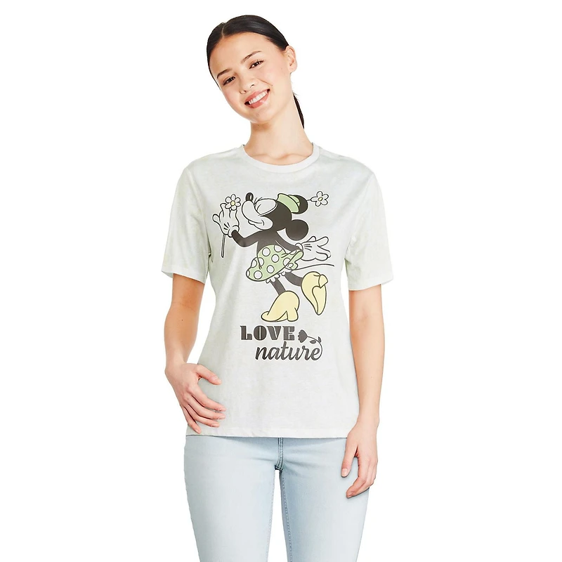 T-shirt avec Minnie Mouse Mickey et ses amis pour femmes