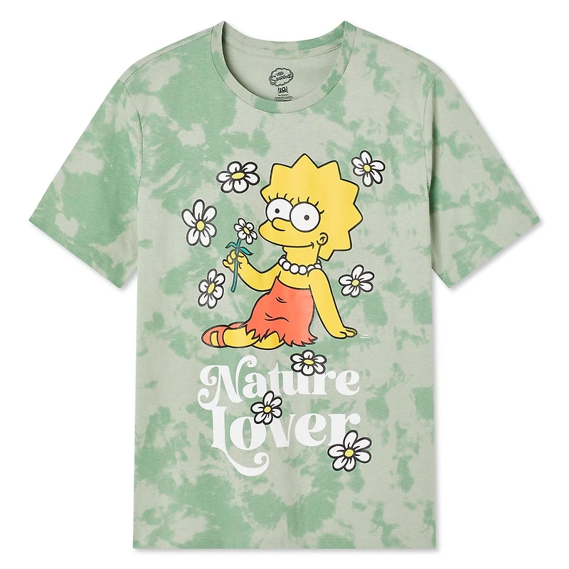 The Simpsons Women's Earth Tee
