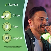 Nicorette Gum, Nicotine 4mg, Fresh Fruit Flavour, Quit Smoking Aid and Smoking Cessation Aid, 30 pieces