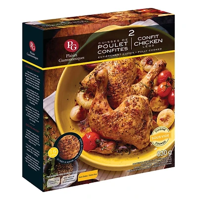Plaisirs Gastronomiques Confit Chicken Legs, 630 g