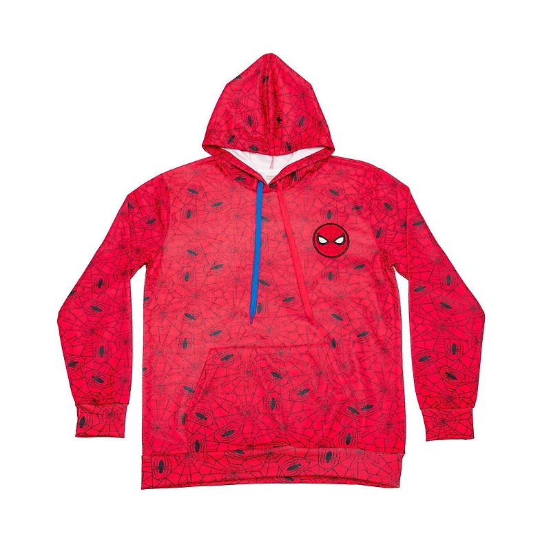 Marvel Spider Web Sweat à capuche à manches longues pour homme