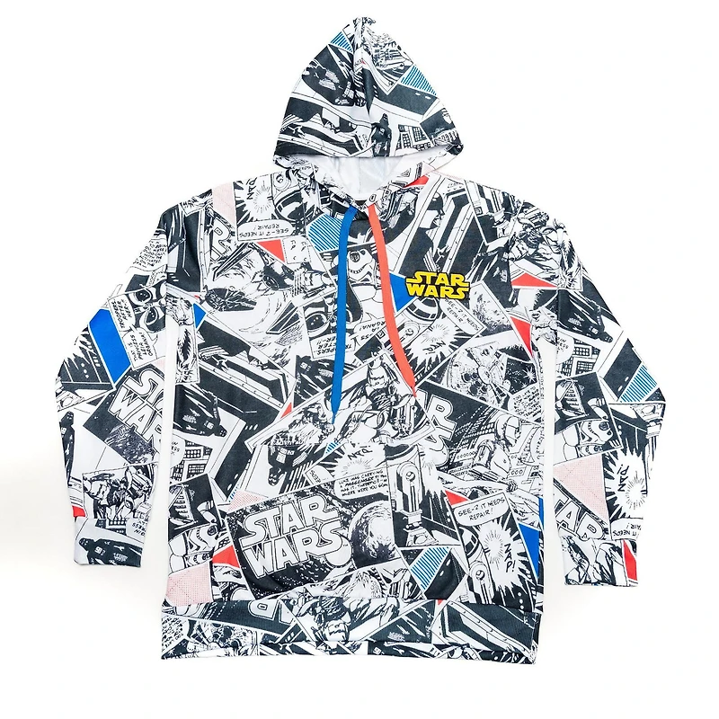Sweat à capuche à manches longues Star Wars Comic pour homme