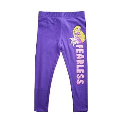Girls Disney Frozen Rapunzel Fearless Leggings