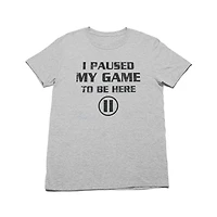I Paused My Game T-Shirt à manches courtes pour homme