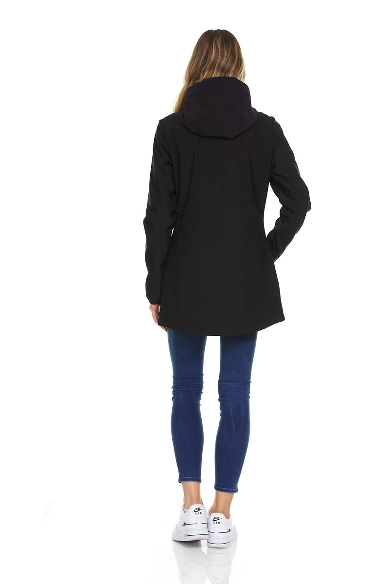 Swiss Tech Women's Stretch Soft-Shell Jacket