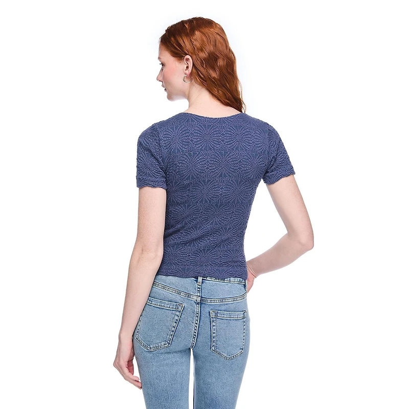 Wild Skye Women's Textured T-Shirt