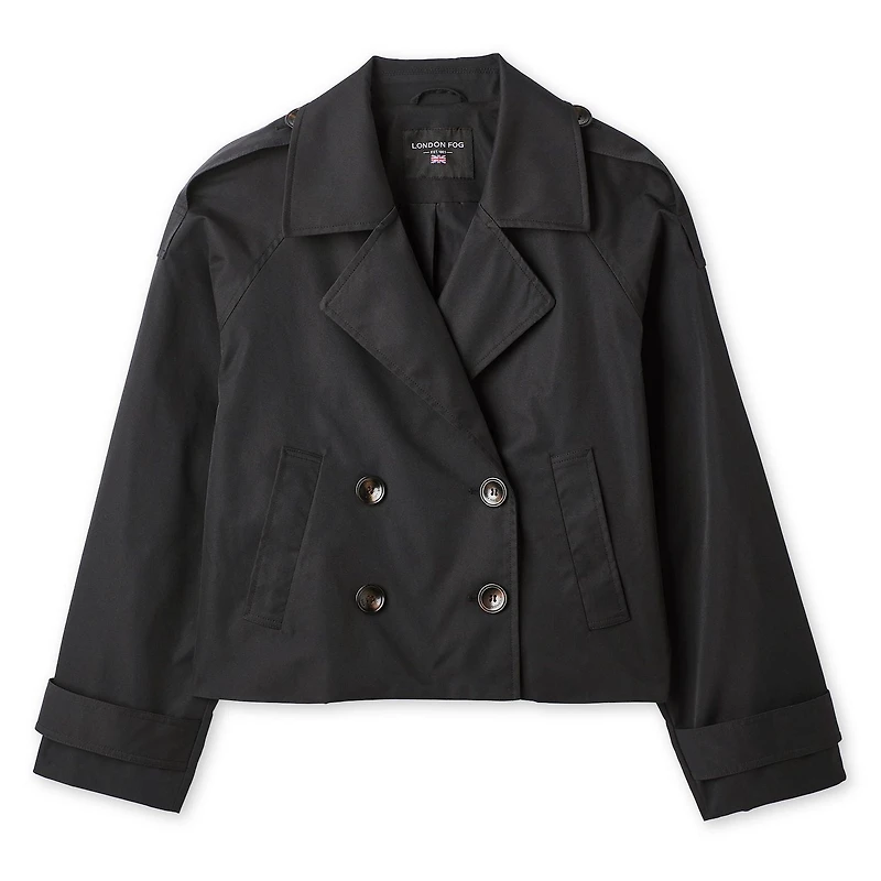 Imperméable écourté London Fog pour femmes