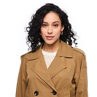 London Fog Women's Cropped Trench Coat