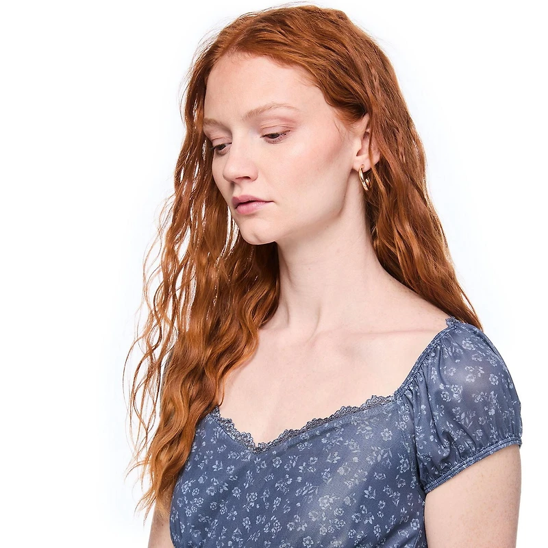 Robe à encolure en cœur Wild Skye pour femmes