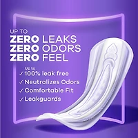 Serviettes d’incontinence et de post-partum Always Discreet, longues, degré d’absorption très abondant, pour femmes, 28serviettes 28CT