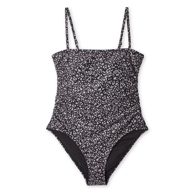Maillot de bain 1 pièce froncé Reebok pour femmes