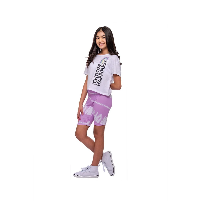 Girls Justice Candy Biker Shorts