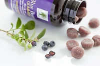 New Nordic, Blue Berry Gummies, pour la santé des yeux - Préservent la vue - À l'extrait de bleuets européens - Gélifiés végétaliens - 60 unités