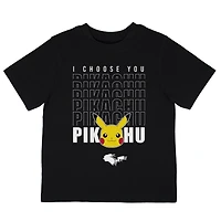 Pokemon Boy's Short Sleeve crew neck T-Shirt