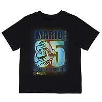 Nintendo T-shirt col rond à manches courtes pour garçon