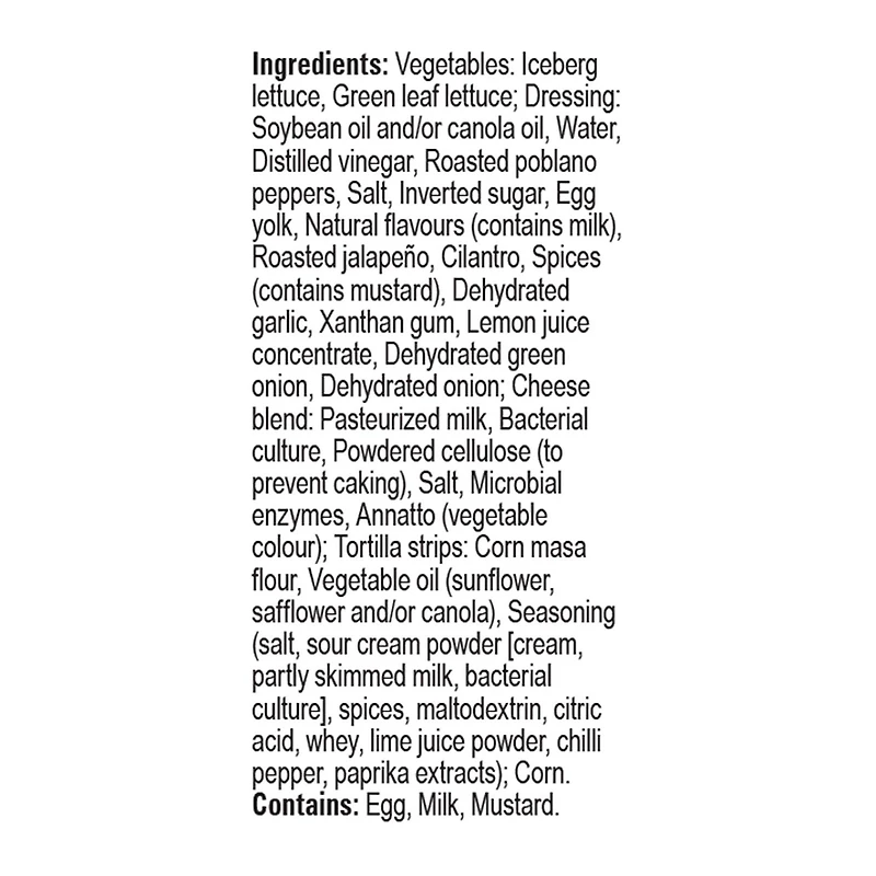 Fresh Express Mexican Fiesta Twisted Caesar Chopped Salad Kit