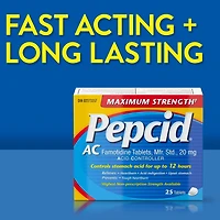 Pepcid AC Concentration maximale 25 comprimés