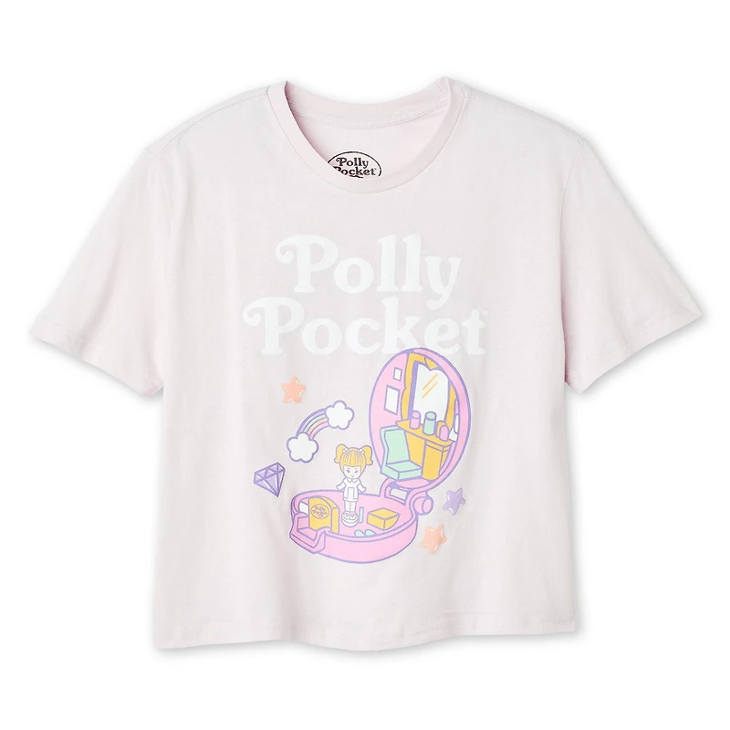 Polly Pocket Women's Cropped Graphic T-Shirt