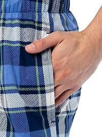 Fruit of the Loom Men's Jersey Cotton Sleep Pants, dark blue