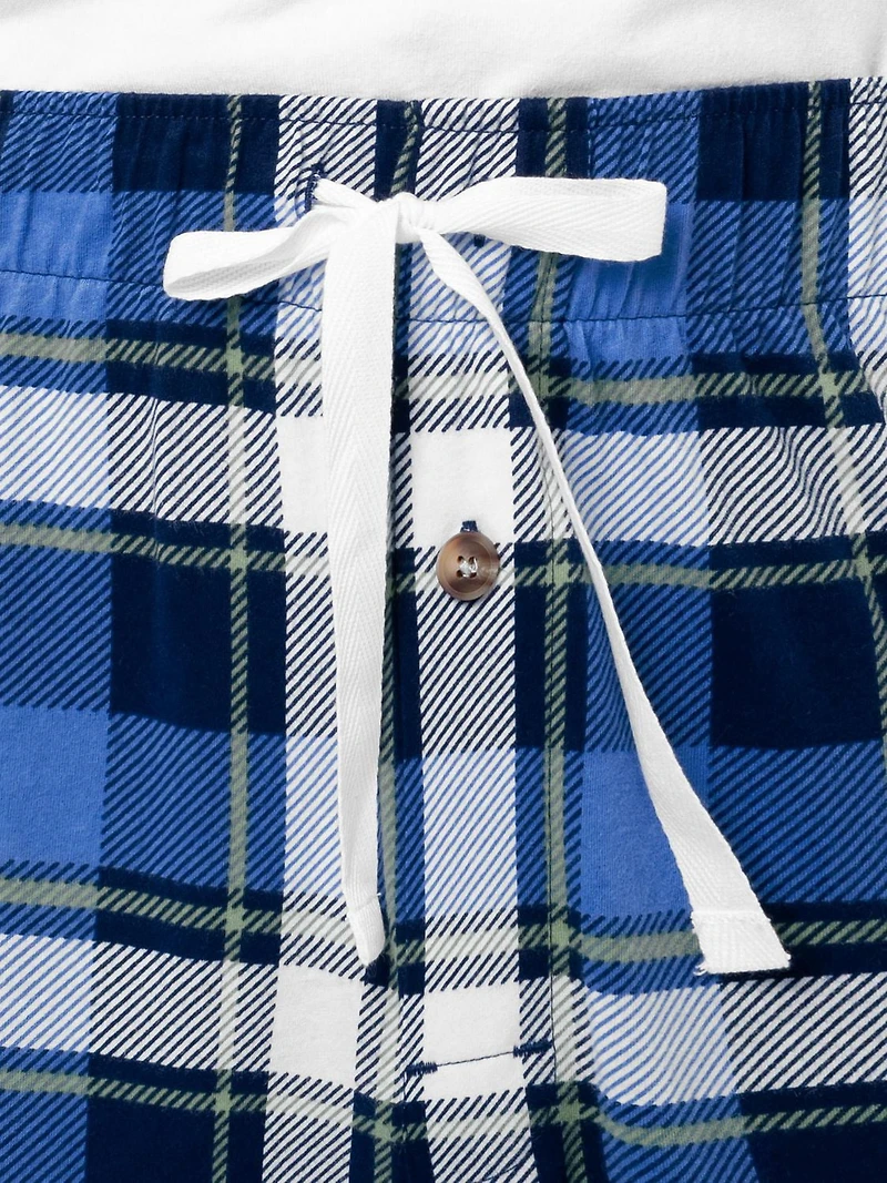 Fruit of the Loom Men's Jersey Cotton Sleep Pants, dark blue