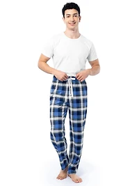 Fruit of the Loom Men's Jersey Cotton Sleep Pants, dark blue